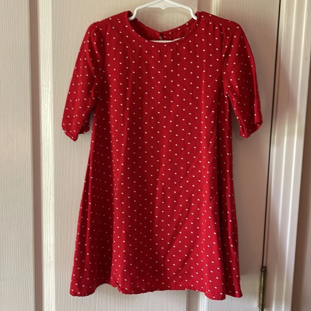 E24 Old Navy red dress